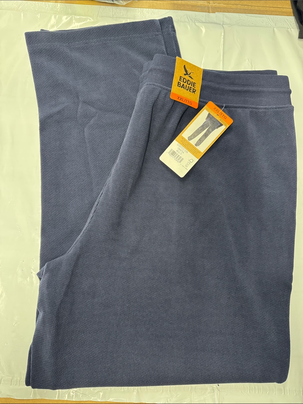 Eddie Bauer Slate Blue Knit Lounge Pants